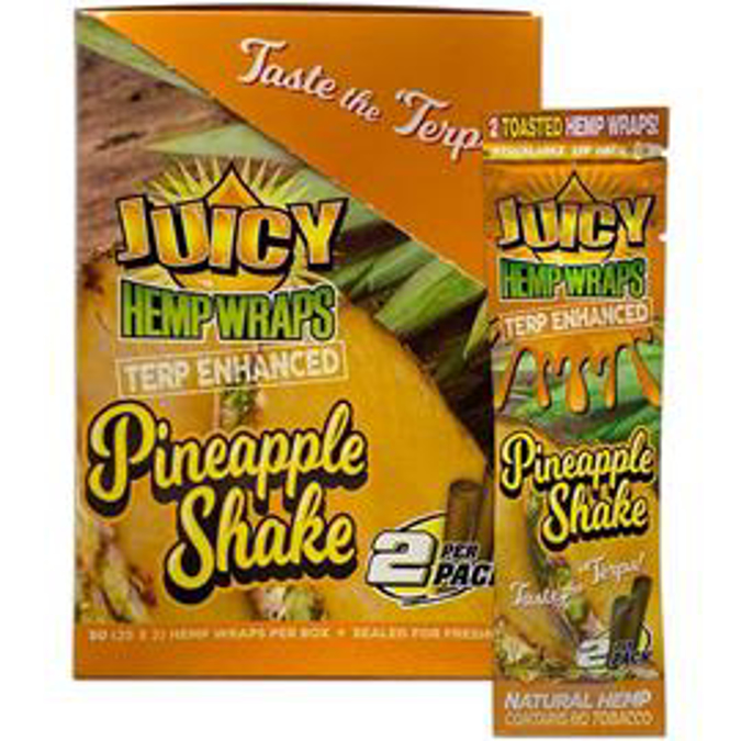 Picture of Juicy Hemp Wrap-Pineapple Shake 25x2CT 