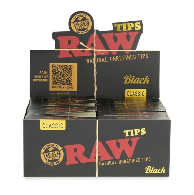 Picture of Raw Black Classic Tips 50CT
