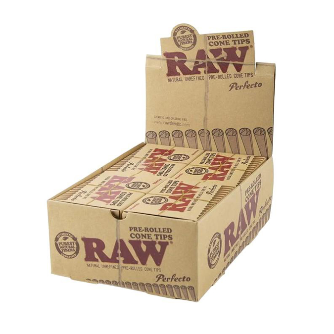 Picture of Raw Perfecto Pre-Rolled Cone Tips 6x100ct