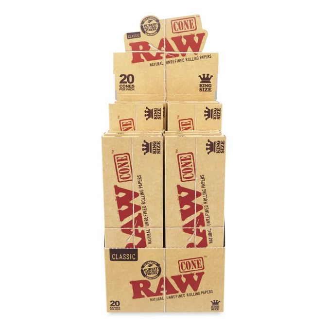 Picture of Raw Cone Classic 1.25 20 Cones Per Pack 12CT