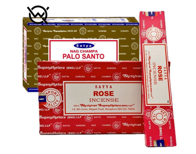 Picture of Nagchampa Rose & Palo Santo 12CT