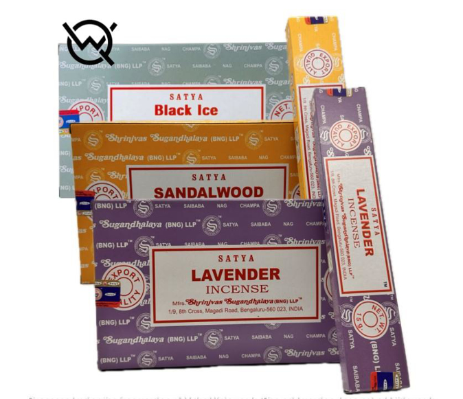 Picture of Nagchampa Sandalwood-Lavender-Black Ice 12CT