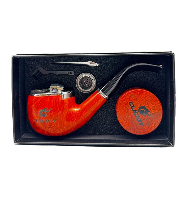 Picture of GH10900 Clickit Pipe Lighter Gift Set 