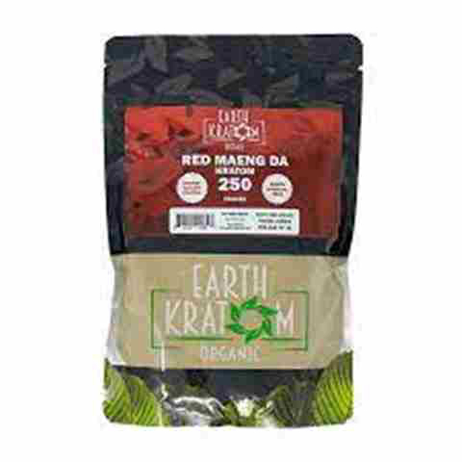 Picture of EARTH KRATOM POWDER 250MG - RED MAENG DA