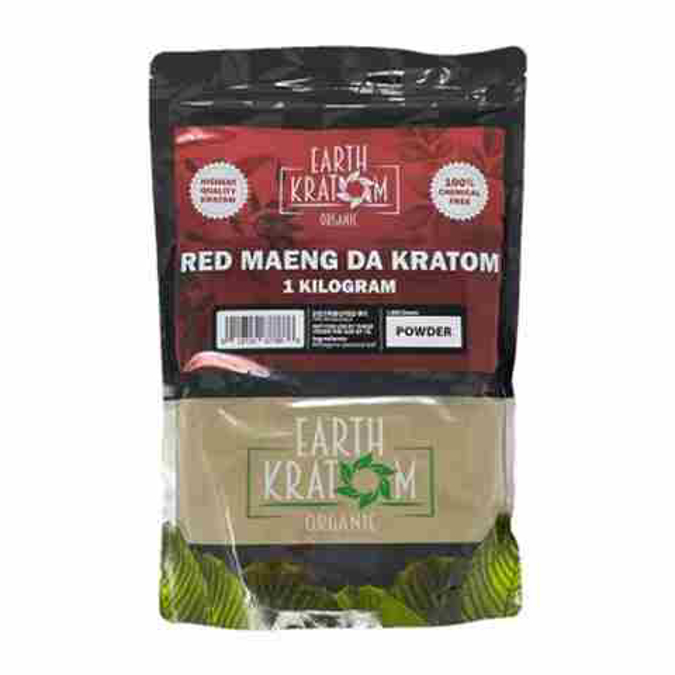 Picture of EARTH KRATOM POWDER 1KG - RED MAENG DA