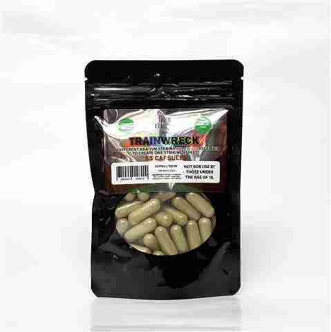 Picture of EARTH KRATOM CAPS 65CT - TRAINWRECK