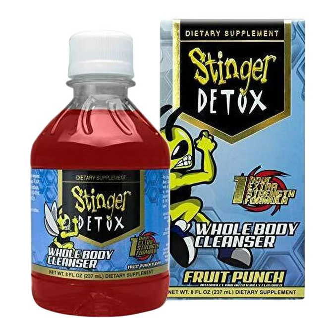 Picture of STINGER DETOX  1 HOUR EXTRA STRENGTH FORMULA 8oz - FRUIT PUNCH