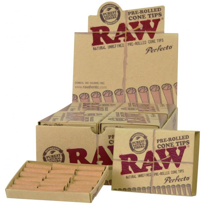Picture of Raw Cone Pre Rolled Perfecto Tips 20CT