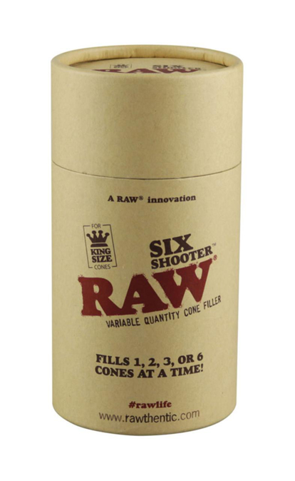 Picture of Raw Six Shooter Cone Filler King Size