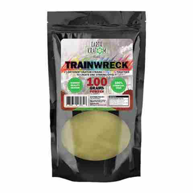 Picture of EARTH KRATOM POWDER 100GM - TRAINWRECK