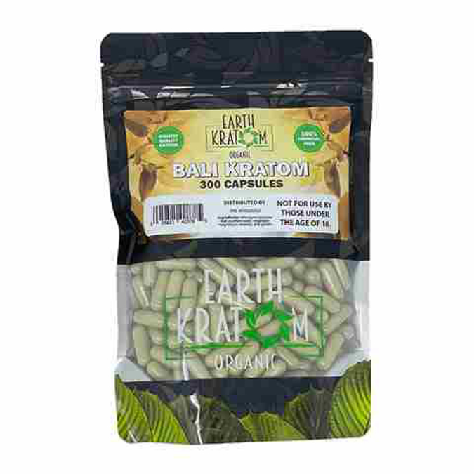 Picture of EARTH KRATOM CAPS 300CT - BALI