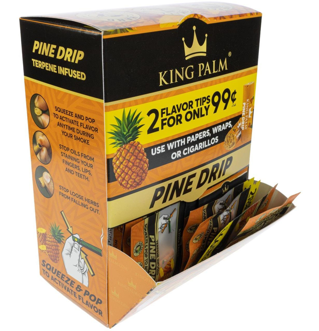 Picture of King Palm Flavor Tips 2 For .99$ - Pine Drip 50CT
