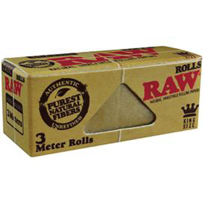 Picture of Raw Rolls Kingsize 3mts 12CT