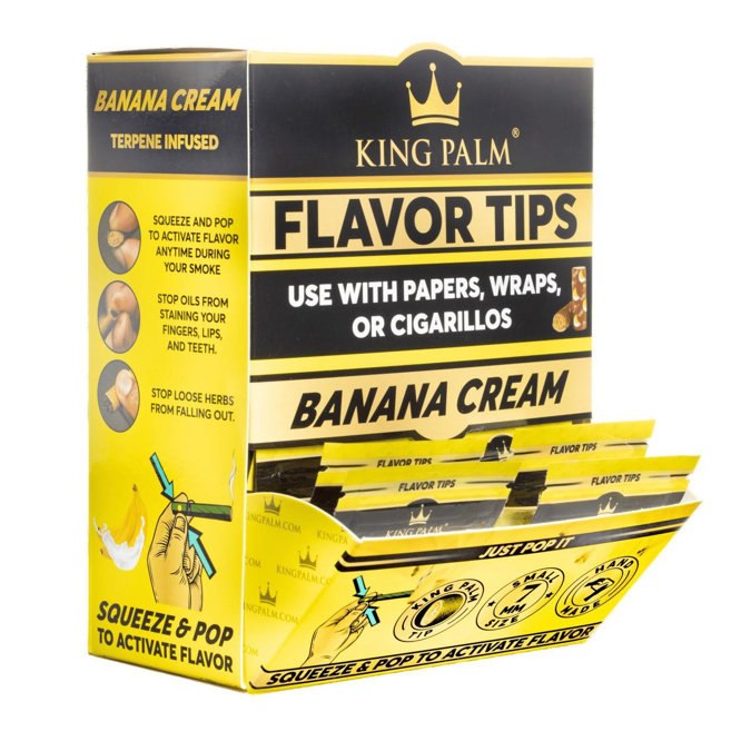 Picture of King Palm Flavor Tips - Banana Cream 50CT