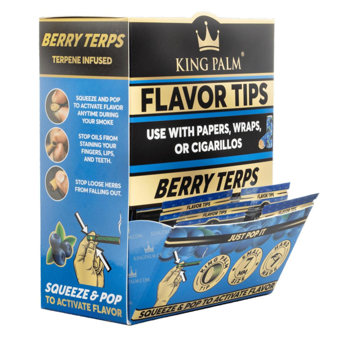 Picture of King Palm Flavor Tips - Berry Terps 50CT 