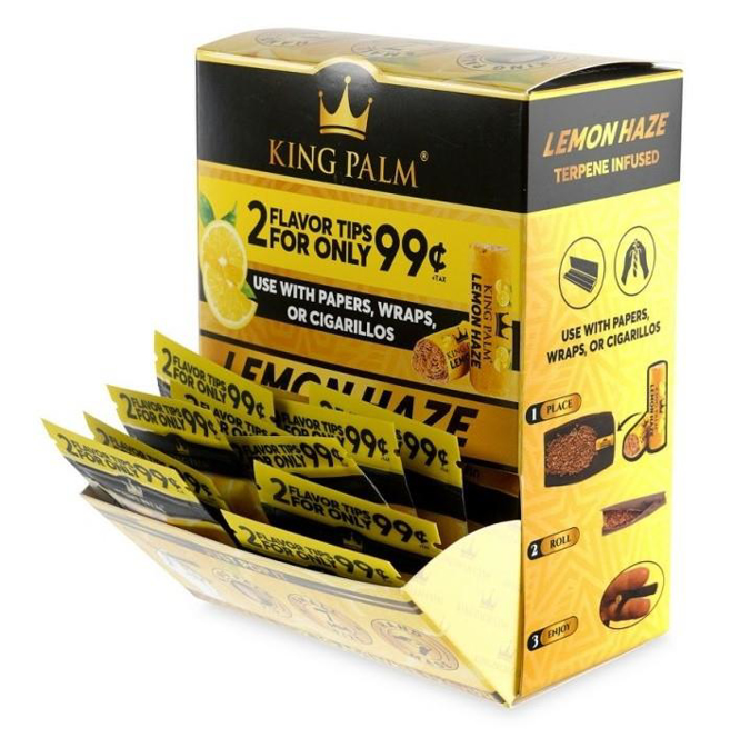 Picture of King Palm Flavor Tips 2For.99$-Lemon Haze 50CT