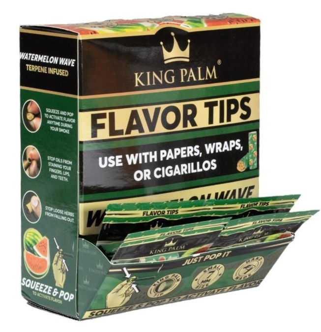 Picture of King Palm Flavor Tips - Watermelon Wave 50CT 