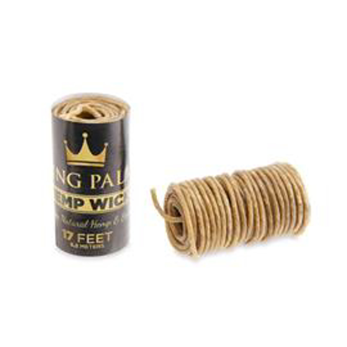 Picture of King Palm Hemp Wick 17 feet 12CT