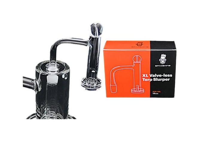 Picture of Space King Red Black XL Valve-Less Terp Slurper Banger