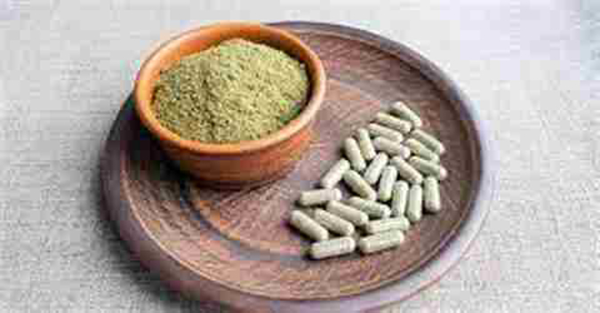 Picture of Earth kratom Caps 100ct - RED MAENG DA