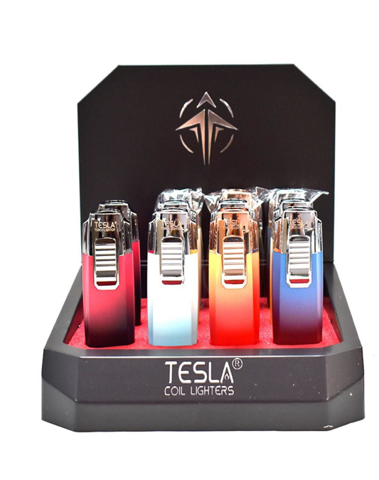 Picture of 61642 Tesla 3 Jet Torch Lighter 12CT