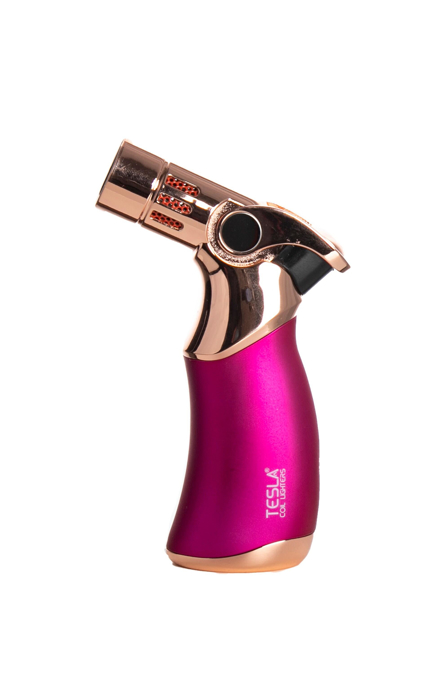 Picture of 61680 Tesla Jumbo 4 Torch Lighter Cig Punch 12CT