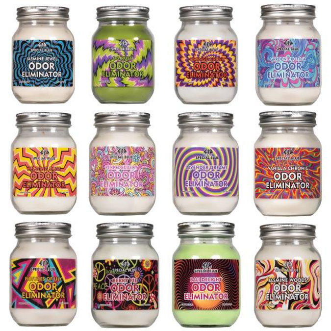 Picture of Special Blue Odor Eliminator Candle 13oz