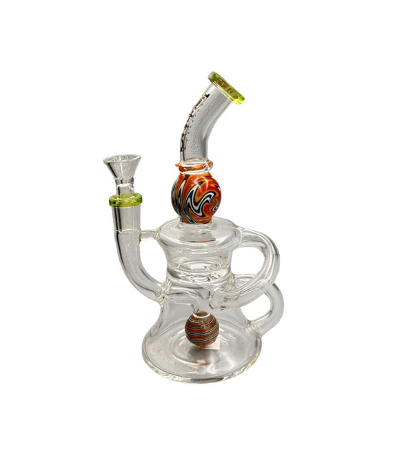 Picture of Lotus Glass 8in Fasion Round w Handle WP