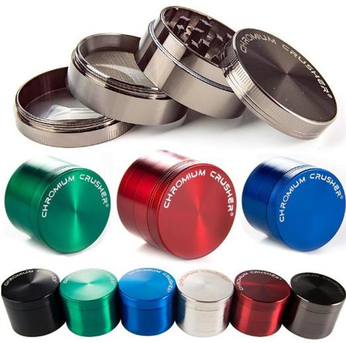 Picture of Grinder 4 Part Chromium 70351