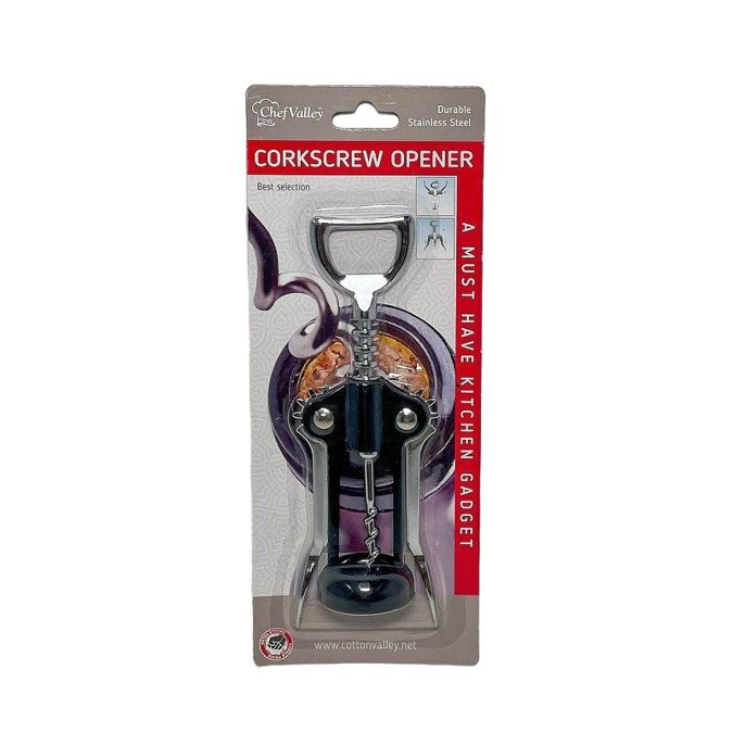 Picture of Cork Screw Bottle Opener - Chef Valley