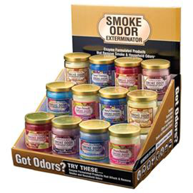 Picture of Smoke Odor Candle Display 40CT