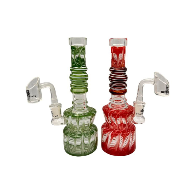 Picture of Glass 8in Fancy Design WP