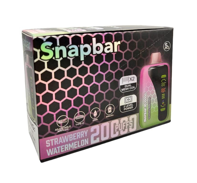 Picture of Snapbar Strawberry Watermlon 20K Puffs