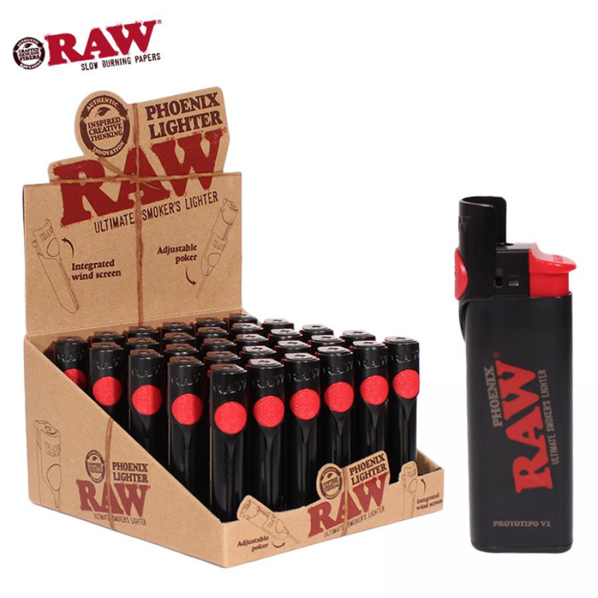 Picture of Raw Phoenix Lighter Black 30CT