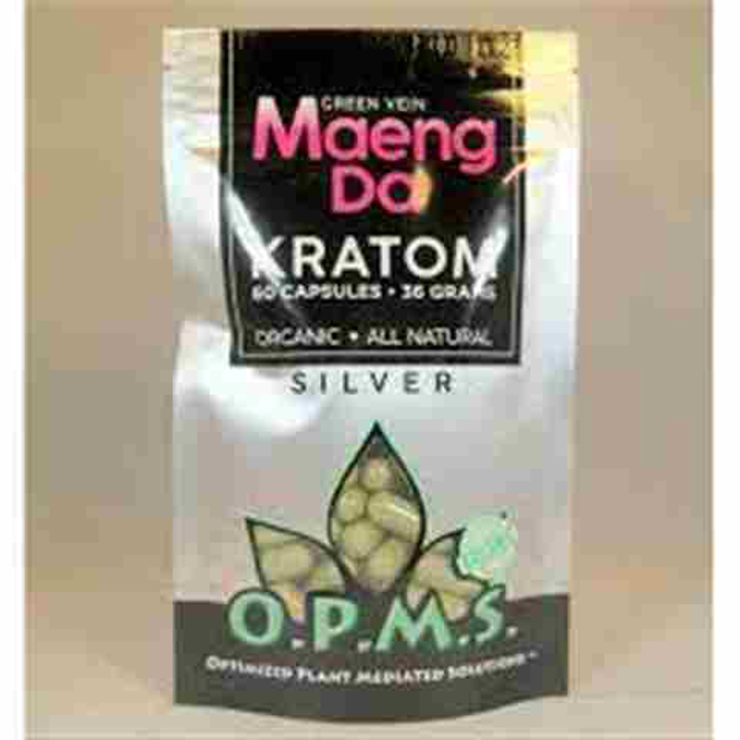 Picture of O.p.m.s silver capsules 60ct 36g - Green maeng da