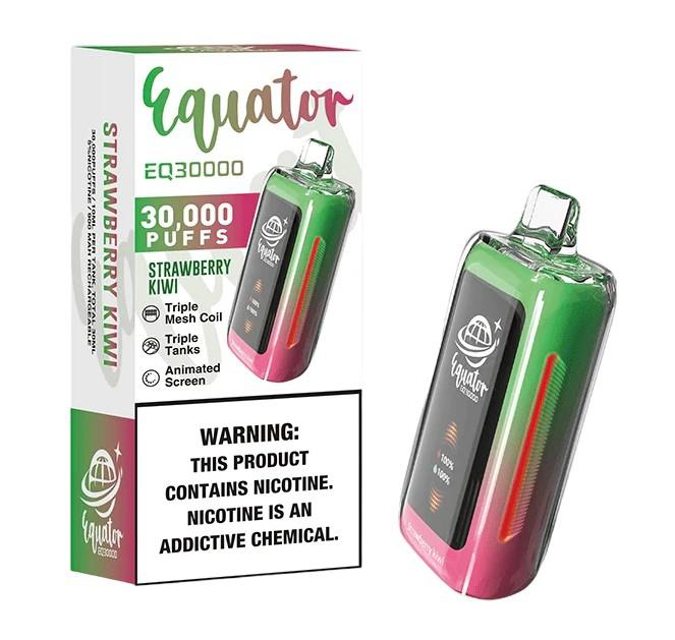 Picture of Equator EQ30KPuffs Strawberry Kiwi