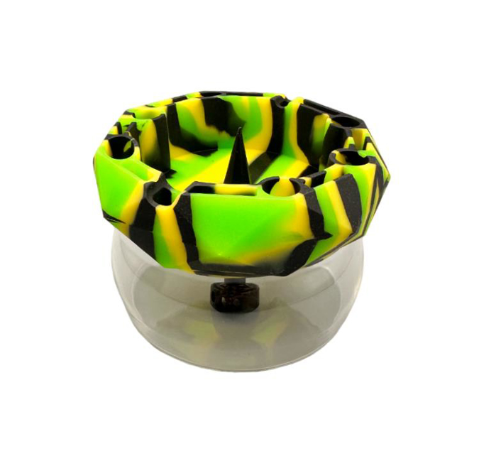 Picture of Glass Waterpipe w Ashtray W202