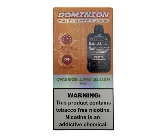 Picture of Evo Dominion Orange Lime Slush 16K Puffs