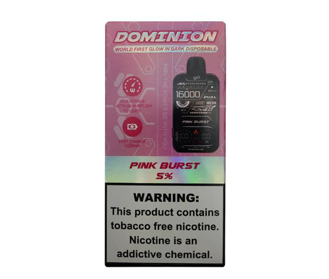 Picture of Evo Dominion Pink Burst 16K Puffs