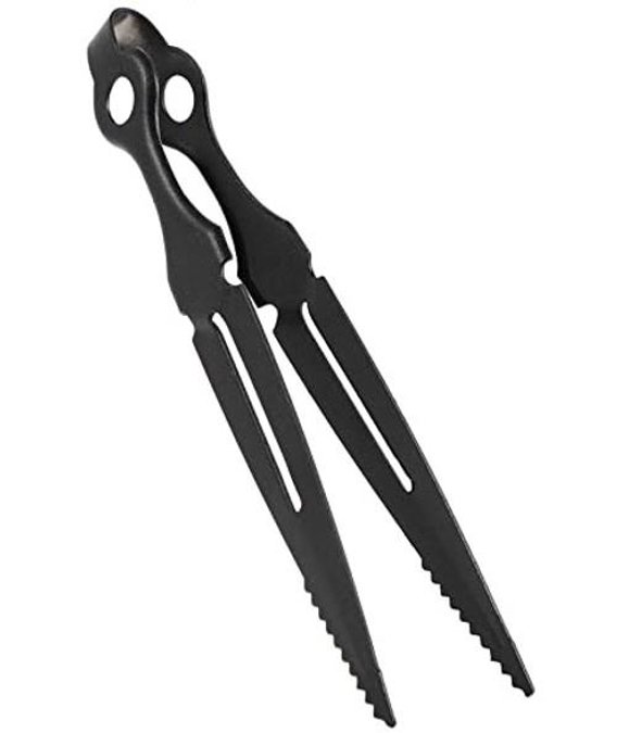 Picture of Zebra Metal Tongs Large