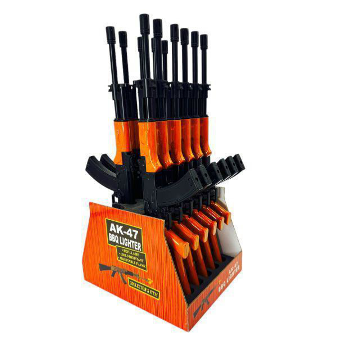 Picture of GH1102 Taz AK-47 Gun Lighter 12CT