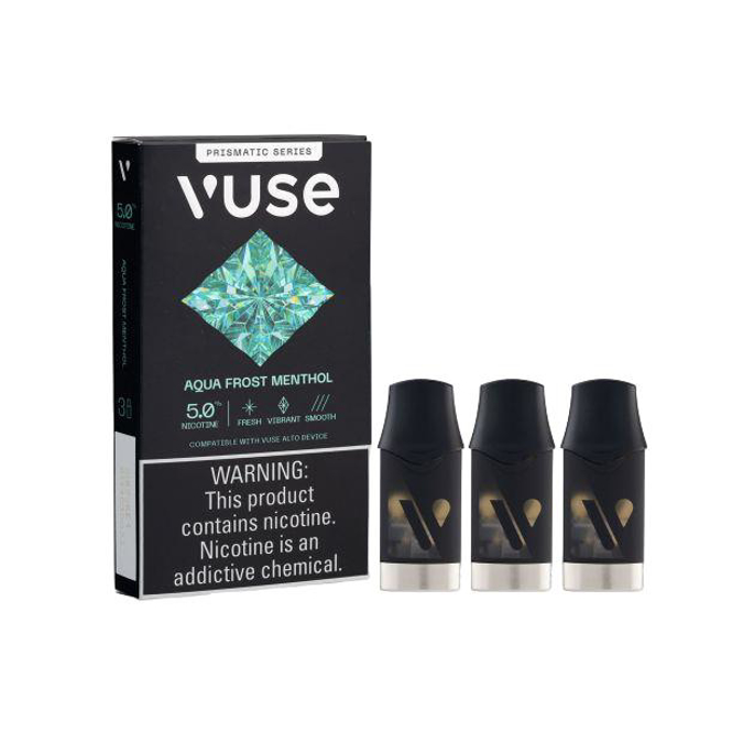 Picture of Vuse Alto Prismatic Series Aqua Frost Mentol-50mg Nic 5CT