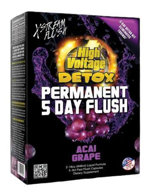 Picture of High Voltage Detox Acai Grape 16ozx2