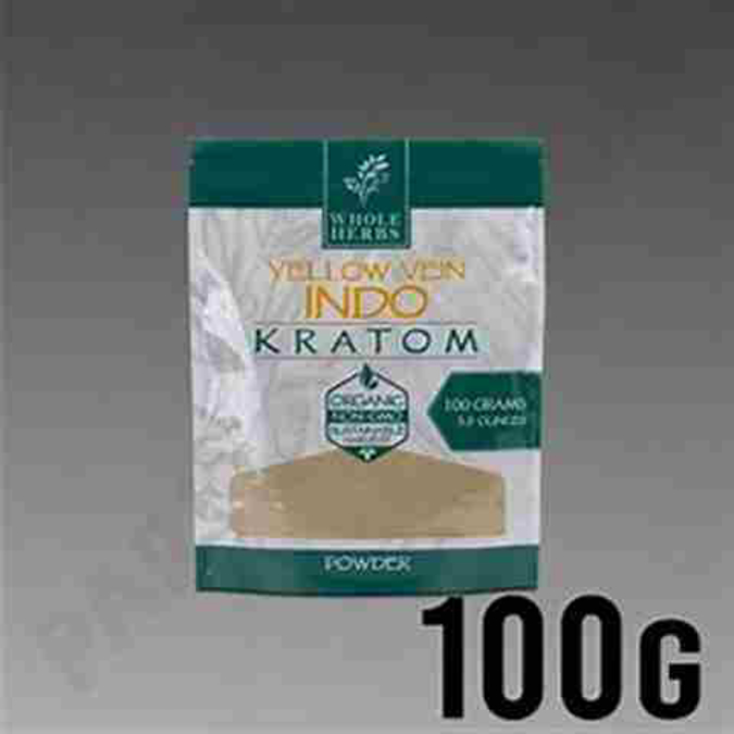 Picture of Wholeherbs Kratom powder 3.5oz - Yellow vein indo