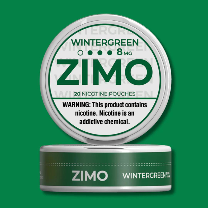 Picture of Zimo Wintergreen 8mg Nicotine Pouches 5CT 