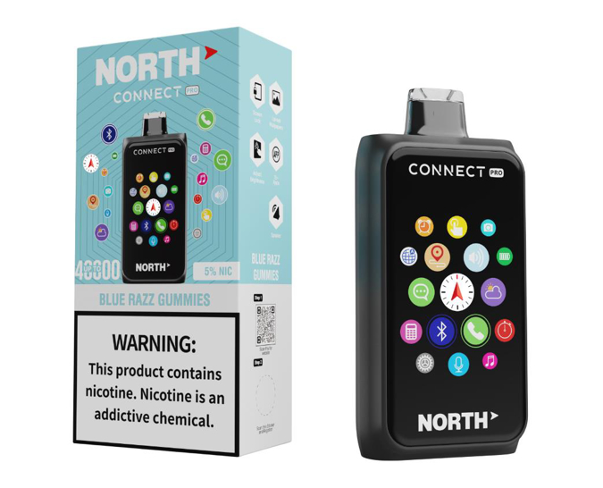 Picture of North Connect Pro 40KPuffs Blue Razz Gummies