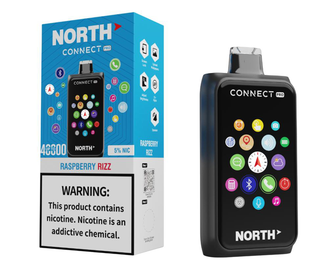Picture of North Connect Pro 40KPuffs Raspberry Rizz