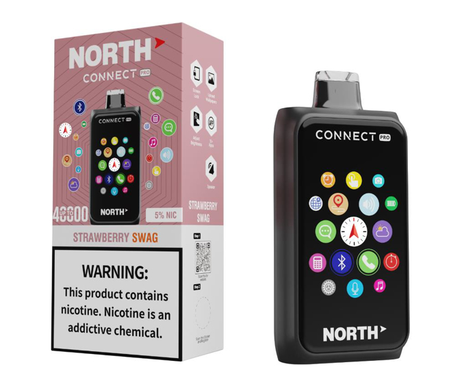 Picture of North Connect Pro 40KPuffs Strawberry Swag