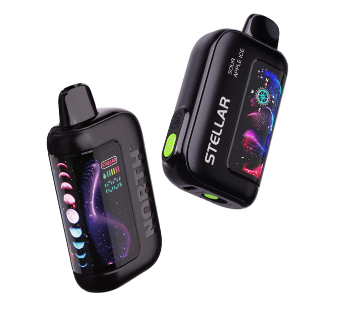 Picture of North Stellar 40KPuffs Sour Apple Ice