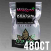 Picture of O.p.m.s silver capsules 480ct 288g - Green vein maeng da